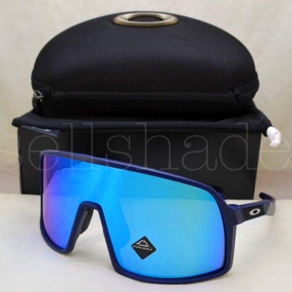 oakley sutro matte black prizm sapphire - Picture 1 of 4